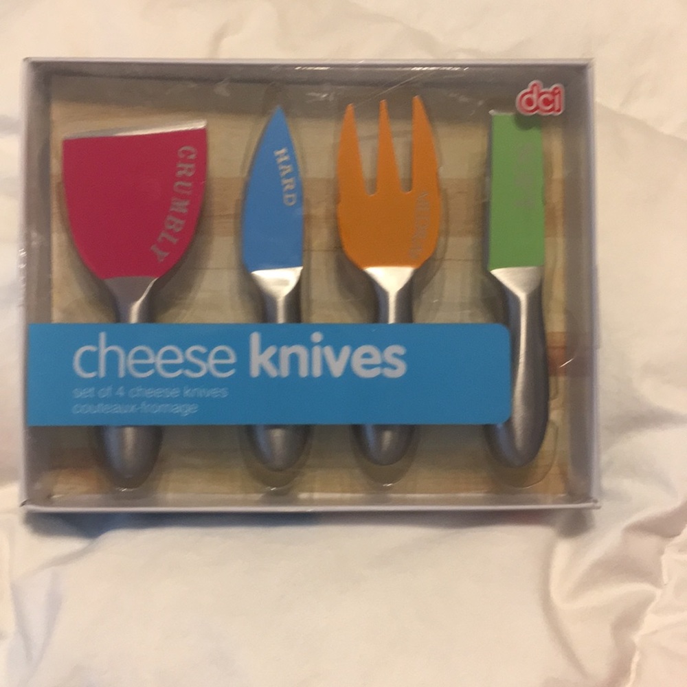 DCI cheese knives set of 4